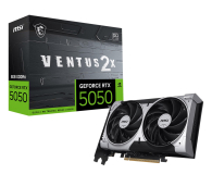 MSI GeForce RTX 5050 Ventus 2X OC 8GB GDDR6 DLSS4 5050 8G VENTUS 2X OC - 1346283 - zdjęcie 1